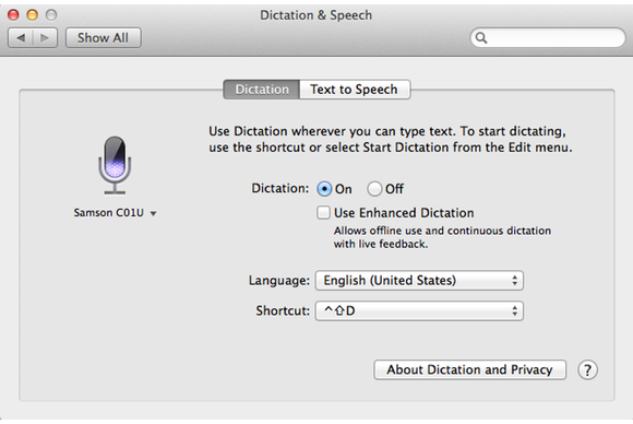 dictation software mac free